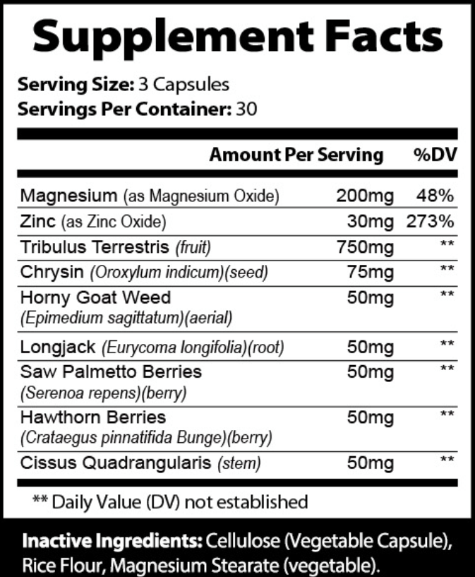 ULTRA TEST - NATURAL TESTOSTERONE SUPPORT