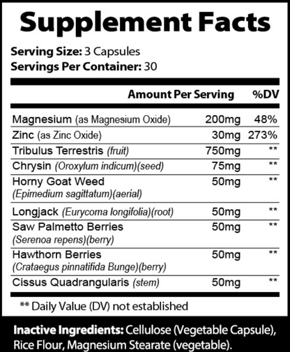 ULTRA TEST - NATURAL TESTOSTERONE SUPPORT